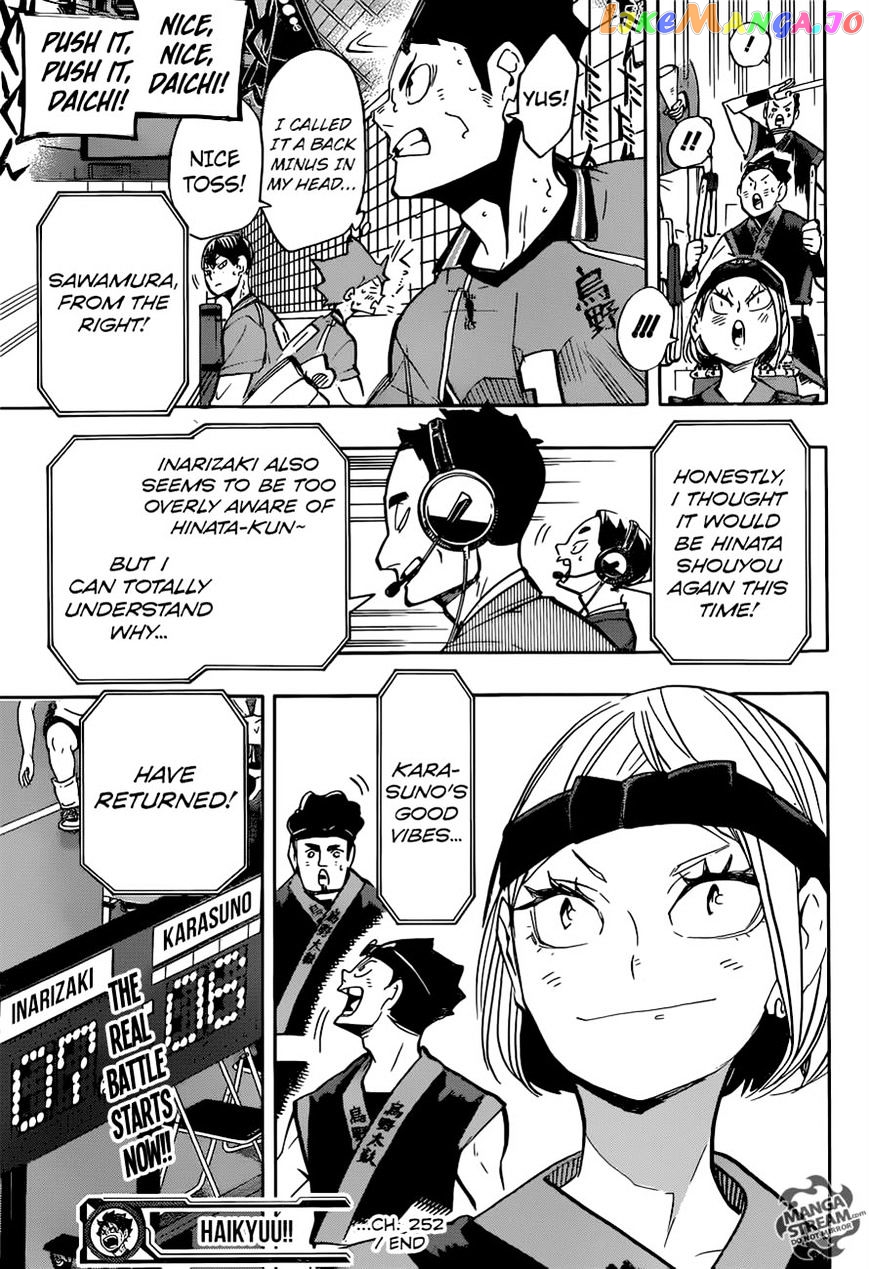 Haikyuu!!, Chapter 252 image 19